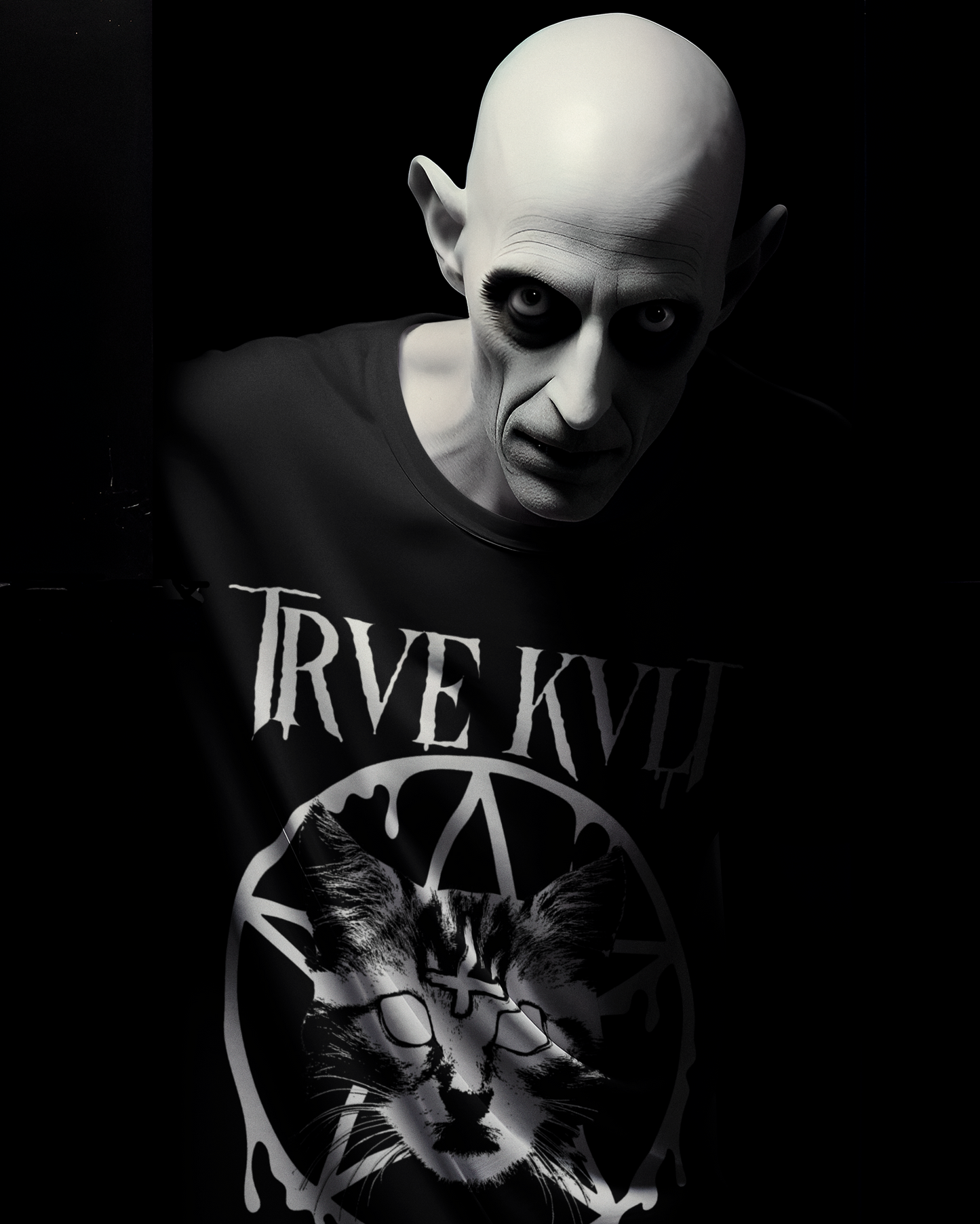 Playera TRVE KVLT – El Gato del Metal